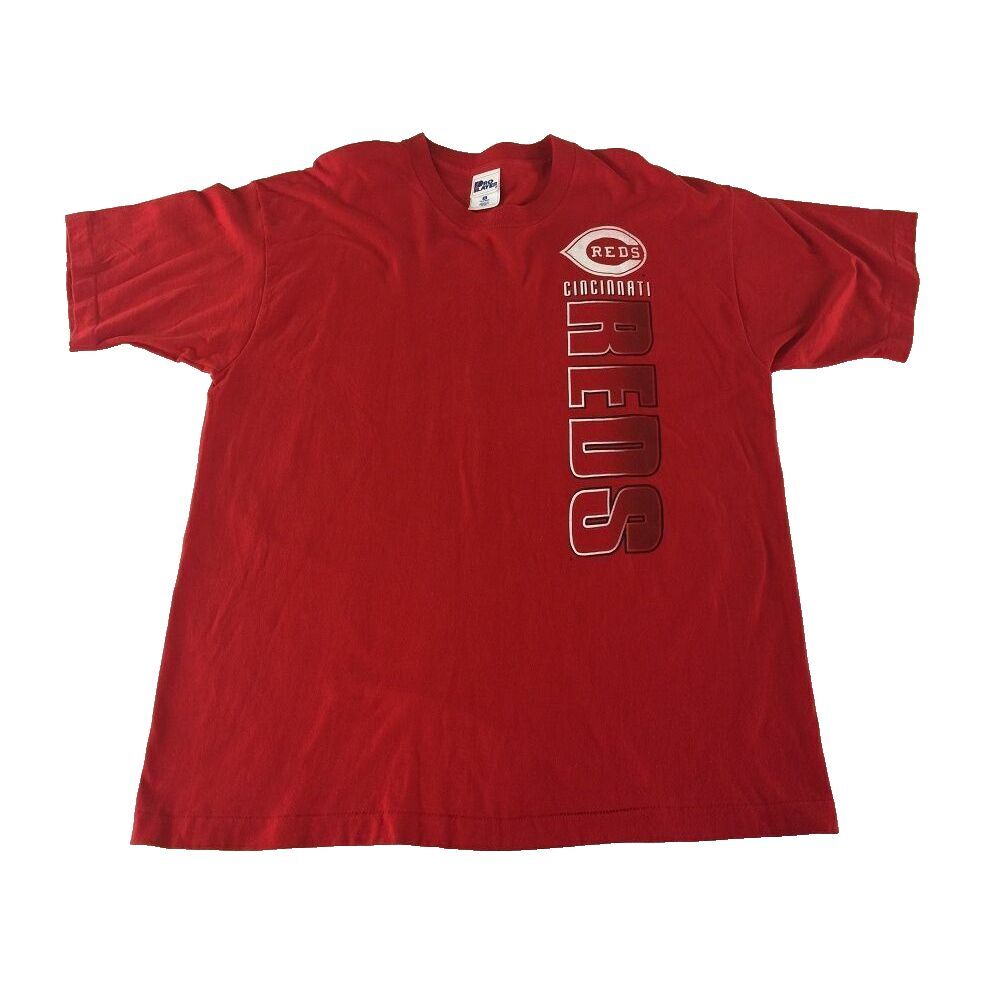 VTG 90s Cincinnati‎ Reds Pro Player T Shirt XL Red MLB Baseball 1996 USA - Picture 2 of 6